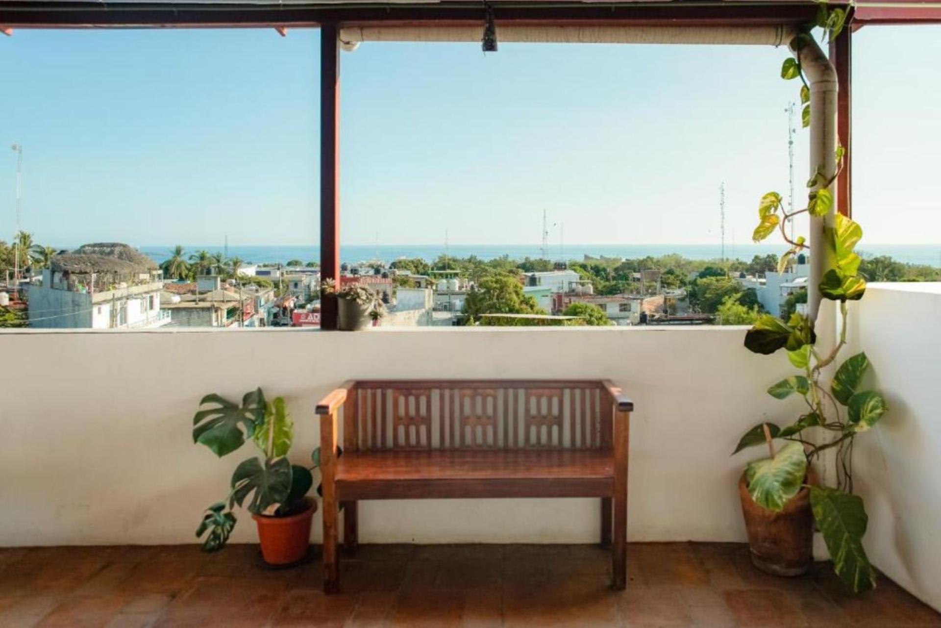 Terraza Puerto Hostel Puerto Escondido  Exteriör bild
