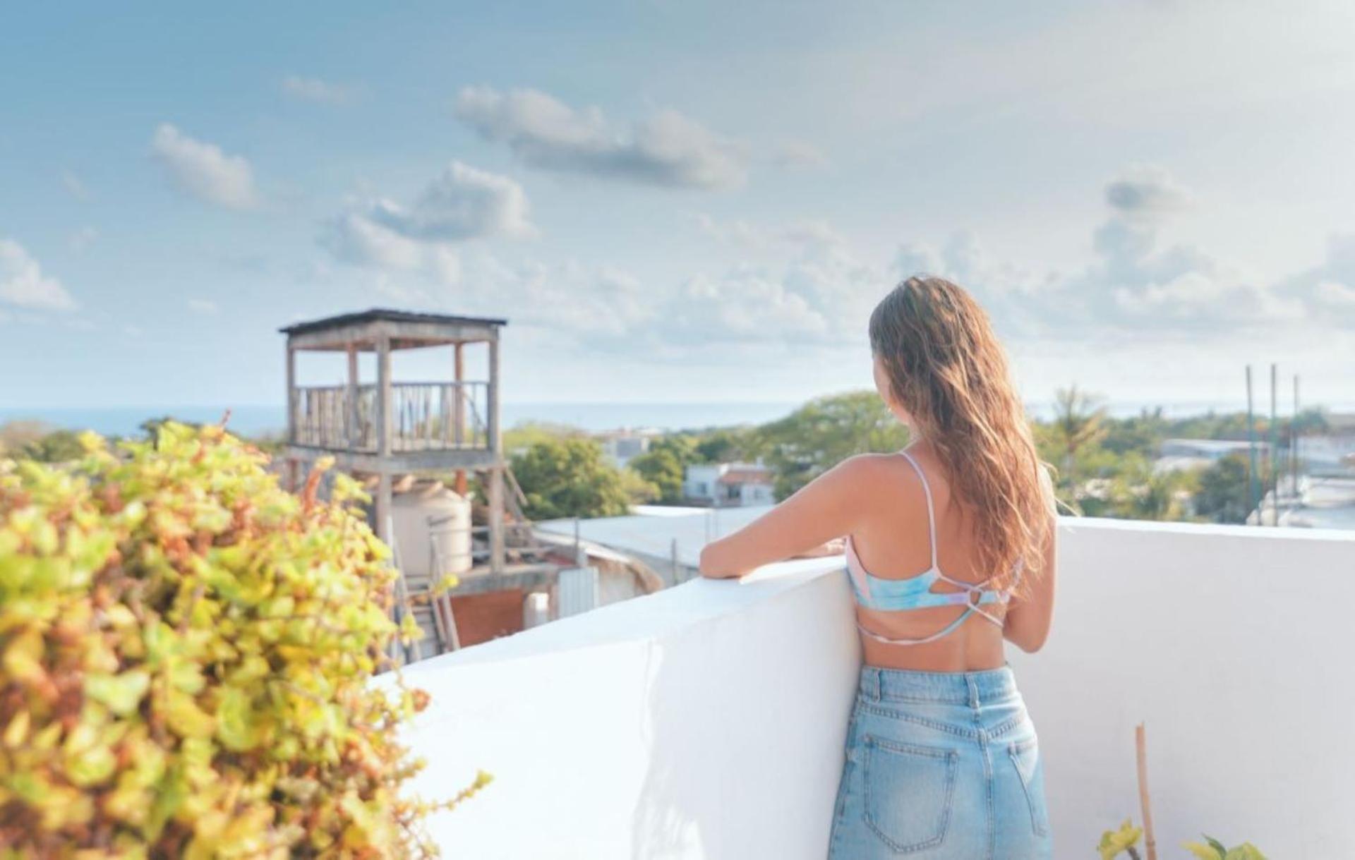 Terraza Puerto Hostel Puerto Escondido  Exteriör bild