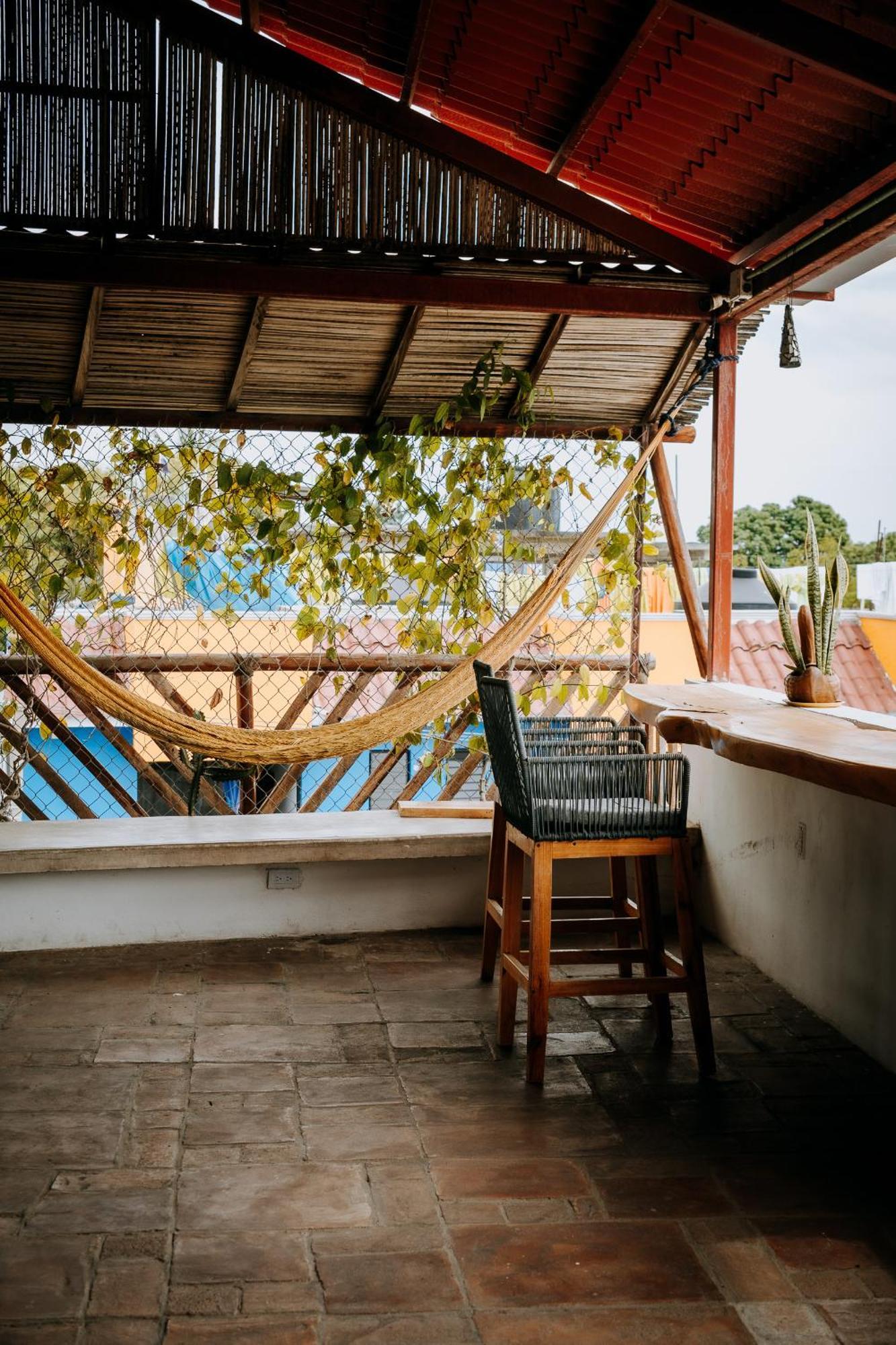 Terraza Puerto Hostel Puerto Escondido  Exteriör bild
