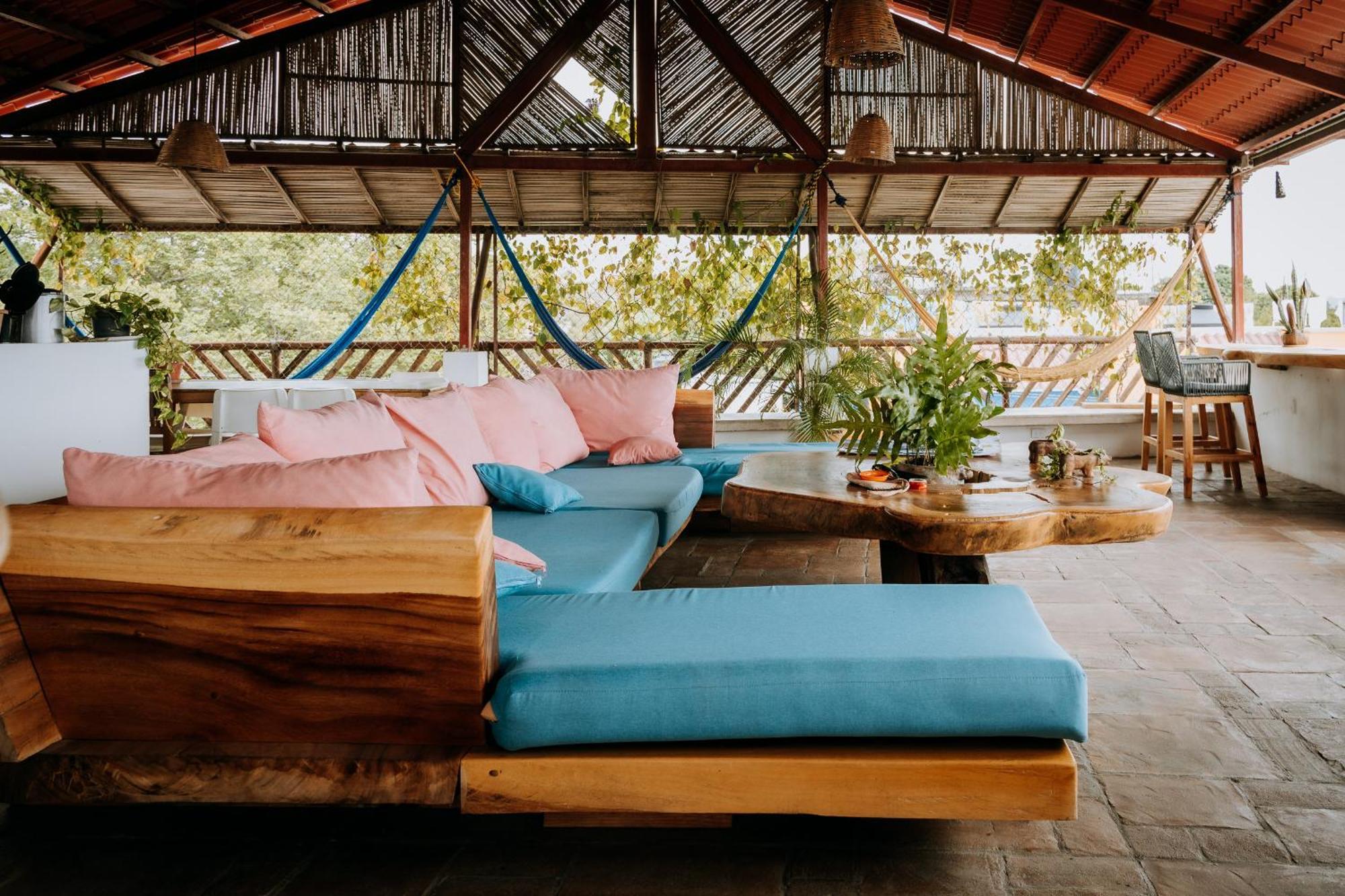 Terraza Puerto Hostel Puerto Escondido  Exteriör bild